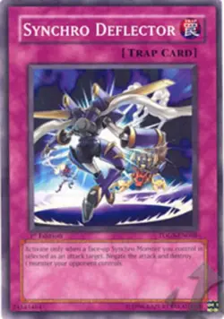 1x (LP) Synchro Deflector - TDGS-EN068 - Common - Unlimited Edition YuGiOh - Image 1