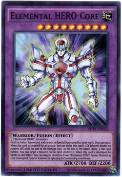 1x (EX) Elemental HERO Core - SHVI-ENSE2 - Super Rare - Limited Edition YuGiOh - Image 1