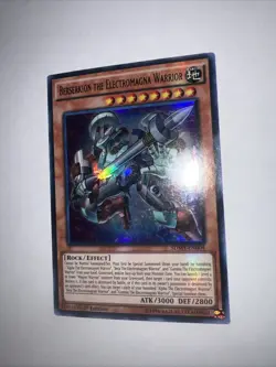 Yu-Gi-Oh! Berserkion the Electromagna Warrior 1st Edition SDMY-EN004 - Image 2