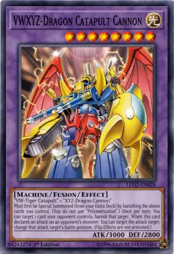 1x (NM) VWXYZ-Dragon Catapult Cannon - LED2-EN028 - Common - 1st Edition YuGiOh - Image 1