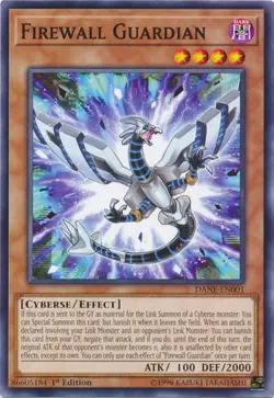1x (NM) Firewall Guardian - DANE-EN001 - Common - 1st Edition YuGiOh - Image 1