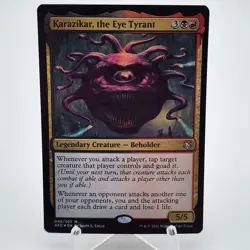 Karazikar, the Eye Tyrant Commander: Adventures in the Forgotten Realms Foil NM - Image 1