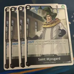 Saint Mjosgard Playset - OP13-092 x4 - Carrying On His Will - One Piece TCG - Image 1