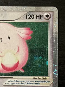 Chansey EX 96/109 Holo EX Ruby & Sapphire Pokemon TCG Card E Series Holo Lp - Image 3