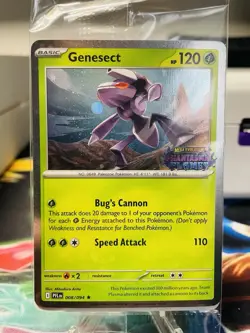 SEALED Genesect 008/094 Phantasmal Flames STAMPED Best Buy Promo Pokemon Card - Image 1