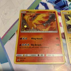 3x Legendary Birds Articuno Zapdos Moltres HOLO SET Pokemon SM145 SM144 SM143 NM - Image 3