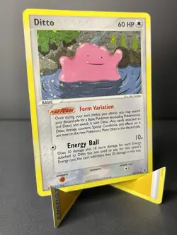 Pokemon - Ditto 4/112 Holo Rare EX FireRed LeafGreen 2004 - MP - Image 1