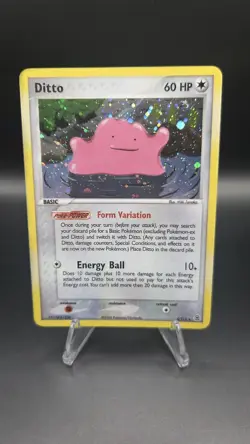 Ditto 4/112 - Near Mint - Holo Rare Pokemon Card - EX Fire Red & Leaf Green - Image 1