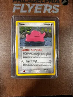 Pokemon NM-MT Ditto 4/112 EX Fire Red & Leaf Green Holofoil Rare 2004 - Image 1