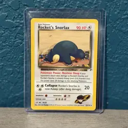 Pokemon Rocket's Snorlax 033/132 Gym Heroes Regular NM - Image 1