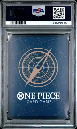 2025 ONE PIECE OP12-037 LEGACY OF THE MASTER DEAD MAN'S GAME ALT ART PSA 10 - Image 2