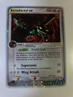 Aerodactyl EX Pokemon TCG Sandstorm Holo Ultra Rare Card 94/100 Expedition - Image 3