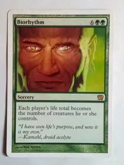 Biorhythm 9th Edition NM x1 MTG Magic the Gathering card - Image 1