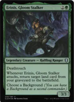 Erinis, Gloom Stalker - FOIL - U Commander Legends: Battle for Baldur's Gate 230 - Image 1