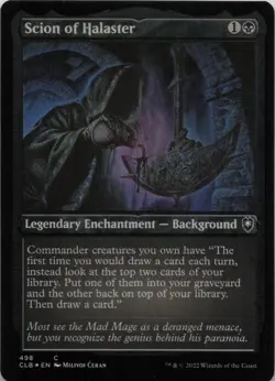 Scion of Halaster (Foil Etched) - FOIL - C Commander Legends: Battle for Baldur' - Image 1