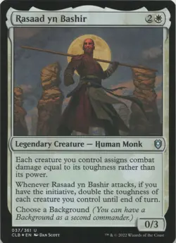 Rasaad yn Bashir - FOIL - U Commander Legends: Battle for Baldur's Gate 37 - MTG - Image 1