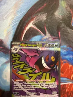 Mega Gengar EX Mega Attack Rare Pokemon Ascended Heroes 269/217 English map - Image 4