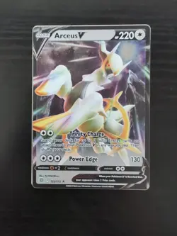2022 Pokemon Arceus V 122/172 Brilliant Stars Holo - Metal Card - Image 1