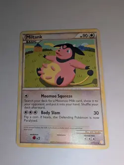 Pokemon Tcg Miltank #47 Pokemon HeartGold & SoulSilver - Image 1