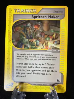 Apricorn Maker 121/144 Skyridge Common Pokemon TCG Card NM Never Played - Image 1