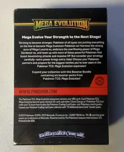 SEALED Mega Evolution Booster Bundle Pokemon Trading Card Game - Image 2