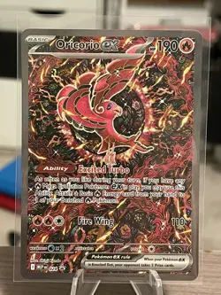 Pokemon Oricorio ex 024 Me: Mega Evolution Promo Special Illustration Rare NM - Image 1