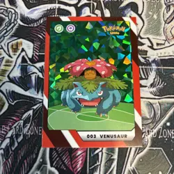 2025 Pokemon Kanto Full House - Green Cracked Ice Holo - Venusaur #003 - Image 1