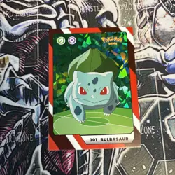 2025 Pokemon Kanto Full House - Green Cracked Ice Holo - Bulbasaur #001 - Image 1