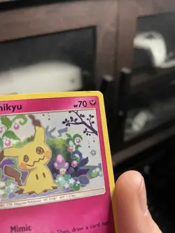 Mimikyu SM163 Holo Black Star Promo Pokemon 2019 Sun & Moon TCG - Image 2