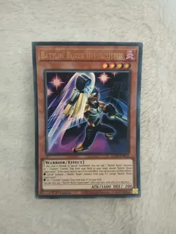 Battlin' Boxer Uppercutter LD10-EN032 Ultra Rare 1st Edition - Image 1