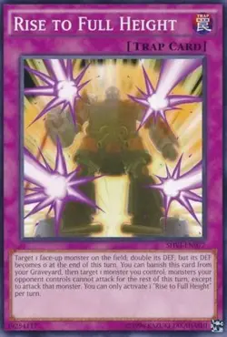 1x (NM) Rise to Full Height - SHVI-EN077 - Common - Unlimited Edition YuGiOh - Image 1