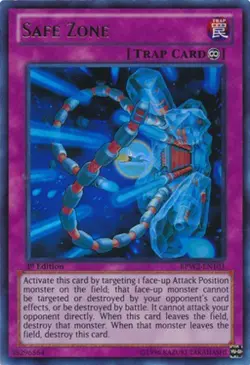 1x (LP) Safe Zone - BPW2-EN103 - Ultra Rare - 1st Edition YuGiOh - Image 1