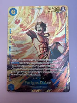 Portgas.D.Ace (119) OP13-119 Carrying On His Will Foil - Image 1