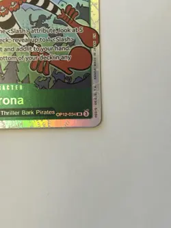 Perona OP12-034 English SR Super Rare Legacy of the Master Foil. Excellent Shape - Image 4