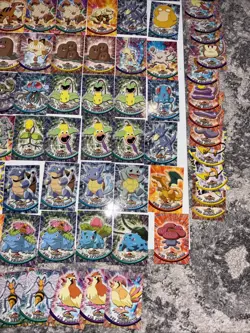 Huge Pokemon Vintage Topps Blue Label Non Holo Lot 1999 - Image 4