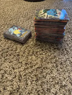 Pokemon Topps cards 1999 TV Series Lot (259 Cards) - Blue & Black Labels - Image 2