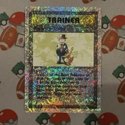 Pokemon 2002 Legendary Collection Trainer Pokemon Trader #103/110 Reverse Holo - Image 1