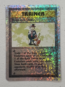 2002 Pokemon Legendary Collection Pokemon Trader Reverse Holo #103/110 MP Card - Image 1