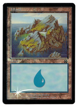 Magic the Gathering MTG Card: Island FOIL 336/350 Mercadian Masques! EX - Image 1