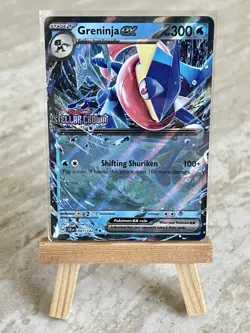 Pokemon TCG *STAMPED* Greninja ex 041/142 Stellar Crown Misc. Cards & Products - Image 1