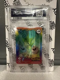 2004 pokemon advanced action card Roselia #77 PSA 9 - Image 2