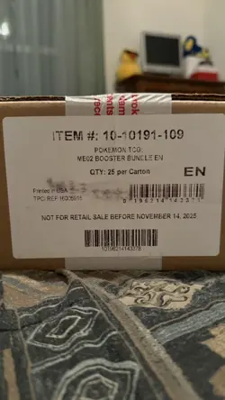 PHANTASMAL FLAMES Sealed 25 Booster Bundle CASE (150 Packs Pokemon Cards) ME02 - Image 1