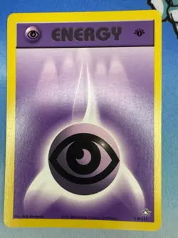 Psychic Energy 110/111 1st Edition Neo Genesis WOTC Pokemon Card - Image 1