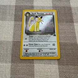 Pokemon TCG: Dark Persian Wizards Black Star Promo Card 17/108 Holo NM FOIL - Image 1
