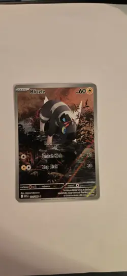 Blitzle Illustration Rare S&V White Flare Pokemon TCG Card 114/086 - Image 1