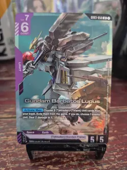 Gundam Barbatos Lupus - GD03-050 LR Gundam Card Game TCG Steel Requiem - Image 1