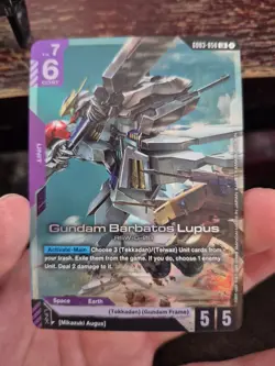 Gundam Barbatos Lupus - GD03-050 LR Gundam Card Game TCG Steel Requiem - Image 3
