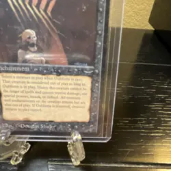 Magic: The Gathering Oubliette Enchantment Card Illustrated by Douglas Shuler - Image 3