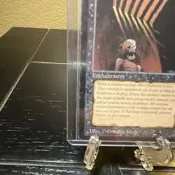 Magic: The Gathering Oubliette Enchantment Card Illustrated by Douglas Shuler - Image 4
