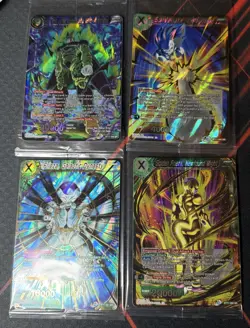 Super Dragon Ball Heroes Promo Cards x4 - Image 1